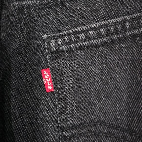 Levi's 94 Baggy Retro Straight Leg Jeans Cotton Dark Denim Women's 20W - Picture 8 of 16